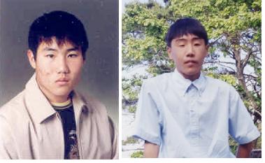 ▲ 10월 울산전국체전에 충남대표로 출전하는 이태훈군(왼쪽)과 최하성군. 두 선수 모두 좋은 성적을 내기위해 전지훈련에 열중하고 있다. 10월 울산대회에서 태훈군은 투창부문에서, 하성군은 육상 단거리에서 메달에 도전한다.