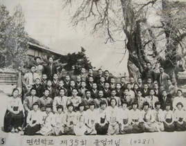 [두장 사진 속에 담긴 면천의 역사] 풍악루와 면천 은행나무