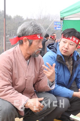▲ 기호 4번 김희봉 통합진보당 후보