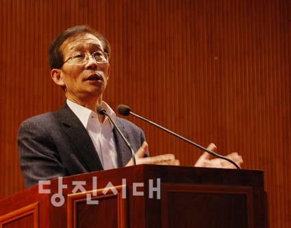 ▲ 남무현 조합장이 강의를 하고 있다.