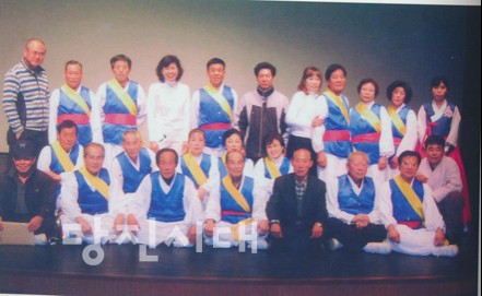 ▲ (사)한국민속예술협회 당진지부 회원들