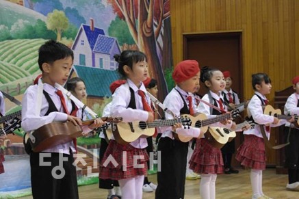 ▲ 지난 5일 우강초등학교에서 한마음 축제가 개최됐다.