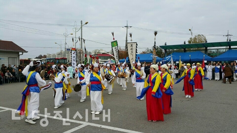 ▲ 장기 농악 경연대회가 지난 15일에 열렸다