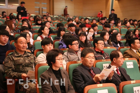 ▲ 당진시가 2015 아동청소년 기관 사업보고회를 지난 11일 시청 대강당에서 개최했다.