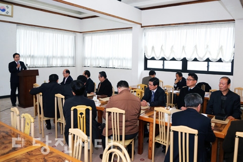 ▲ 지난 4일 기독교대한감리회 당진서지방 간담회가 회당식당에서 열렸다.