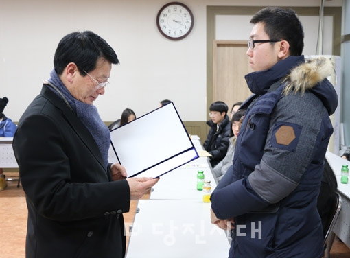 ▲ 지속가능상생재단이 장학금 전달식을 지난 19일 전달했다.