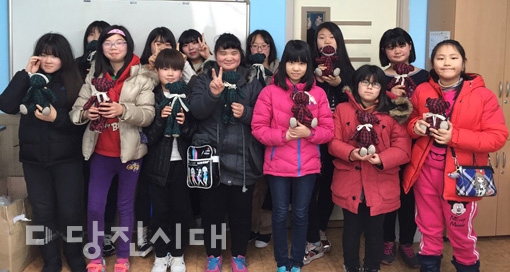 ▲ 합덕청소년문화의집이 지난 한 달 간 퀼트인형 만들기 프로그램을 진행했다.