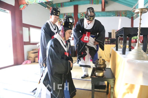 ▲ ▲면천향교 춘기석전대제