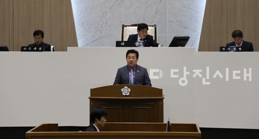 ▲ 지난 14일 의회본회의장에서 제35회 임시회가 열렸다.