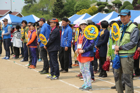 ▲ 전대초등학교 총동문회가 체육대회를 지난달 30일 진행했다.