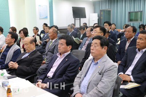 ▲ 민주평통 당진시협의회가 통일시대 시민교실을 지난 9일 개최했다.