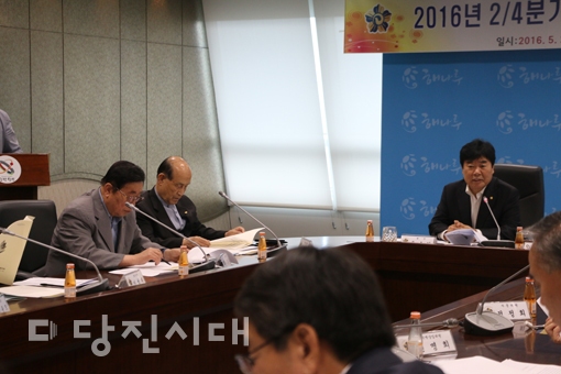 ▲ 민주평통 당진시협의회가 통일의견수렴 및 정기회의를 지난 24일 개최했다.