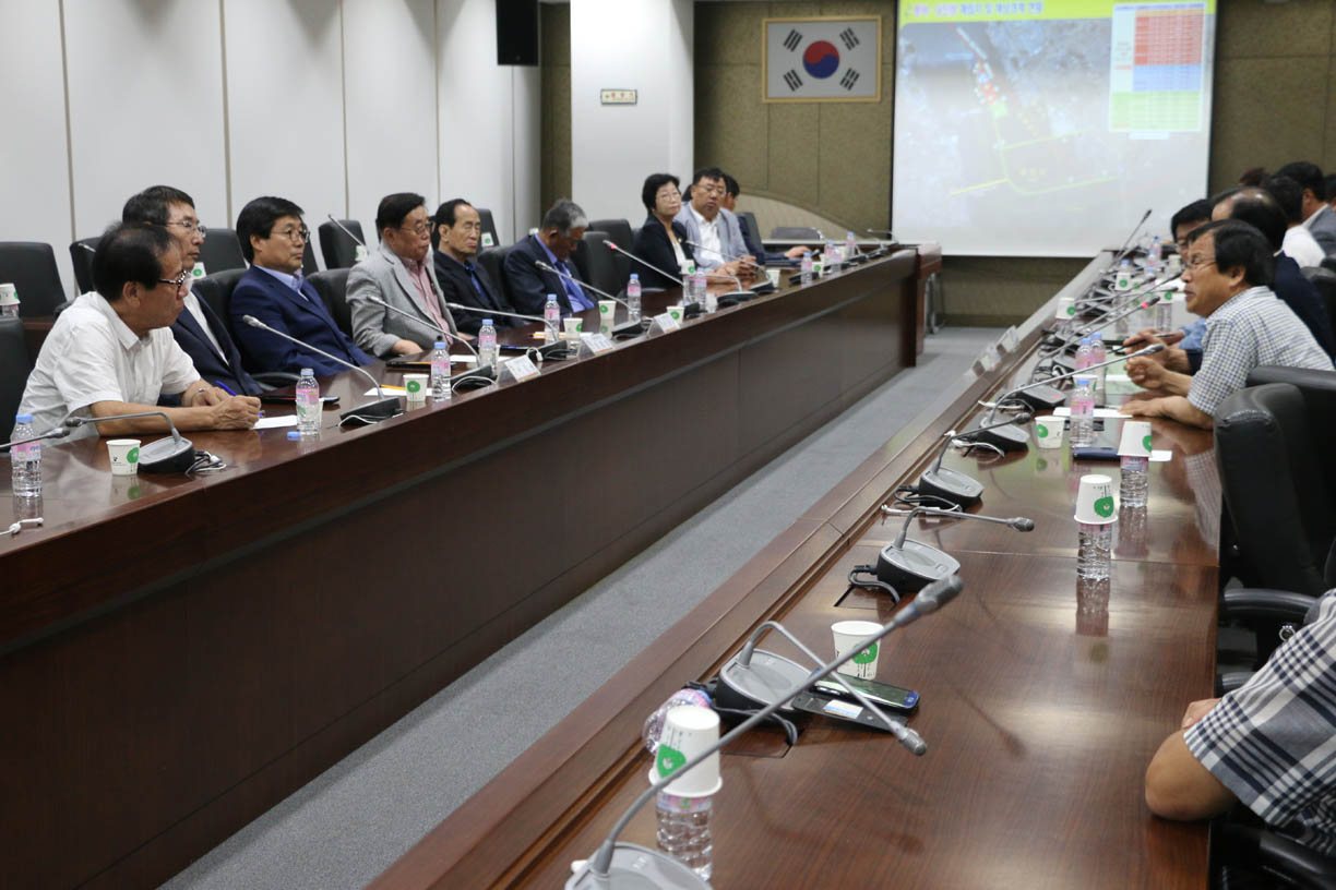 ▲ 충남도계 및 당진땅수호 범시민대책위원회가 전체 회의를 지난 20일 개최했다.