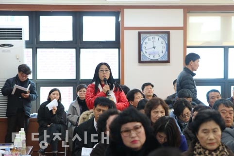 ▲ 지난 5일 당진3동에서 연두순방이 진행됐다.