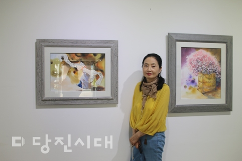 ▲ 면천읍성안 그 미술관에서 조인숙 개인전이 지난달까지 개최됐다.