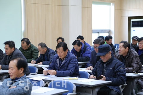 ▲ 순성한우회가 결산총회를 지난 14일 순성농협 회의실에서 실시했다.