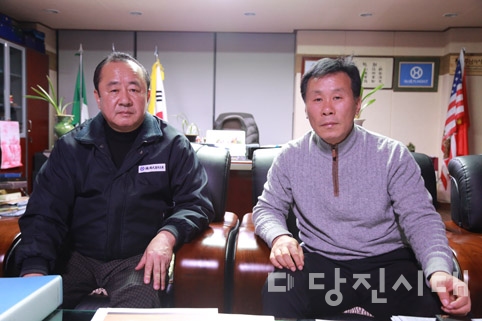 ▲ 한전전력구공사 비상대책위원회 송근상 위원장, 안동권 사무총장