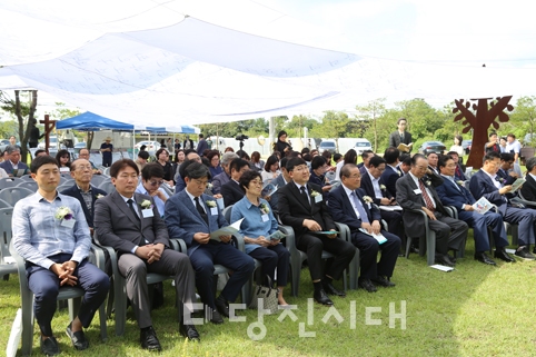▲ 심훈 선생 추모제가 지난달 30일 필경사 일원에서 진행됐다.