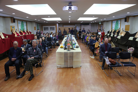 ▲ 연호시문학회가 연호시문학 19집 출판기념회 및 서각·기와 전시회를 지난 1일 개최했다.