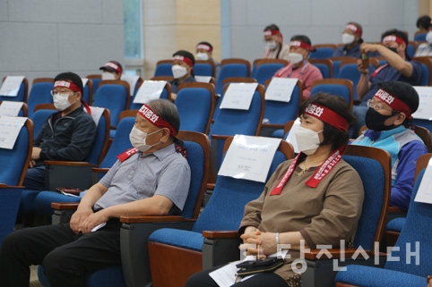 ▲ 송악읍 송전탑 지중화 범시민대책위원회가 지난 11일 출범했다.