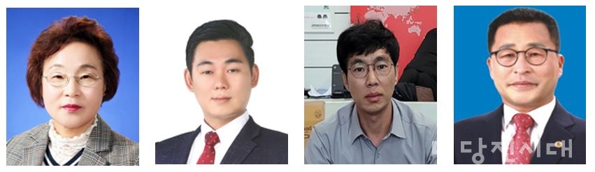▲ 국민의힘 소속 출마 예정자들 (왼쪽부터) 양기림 김왕팔 이상열 전영옥