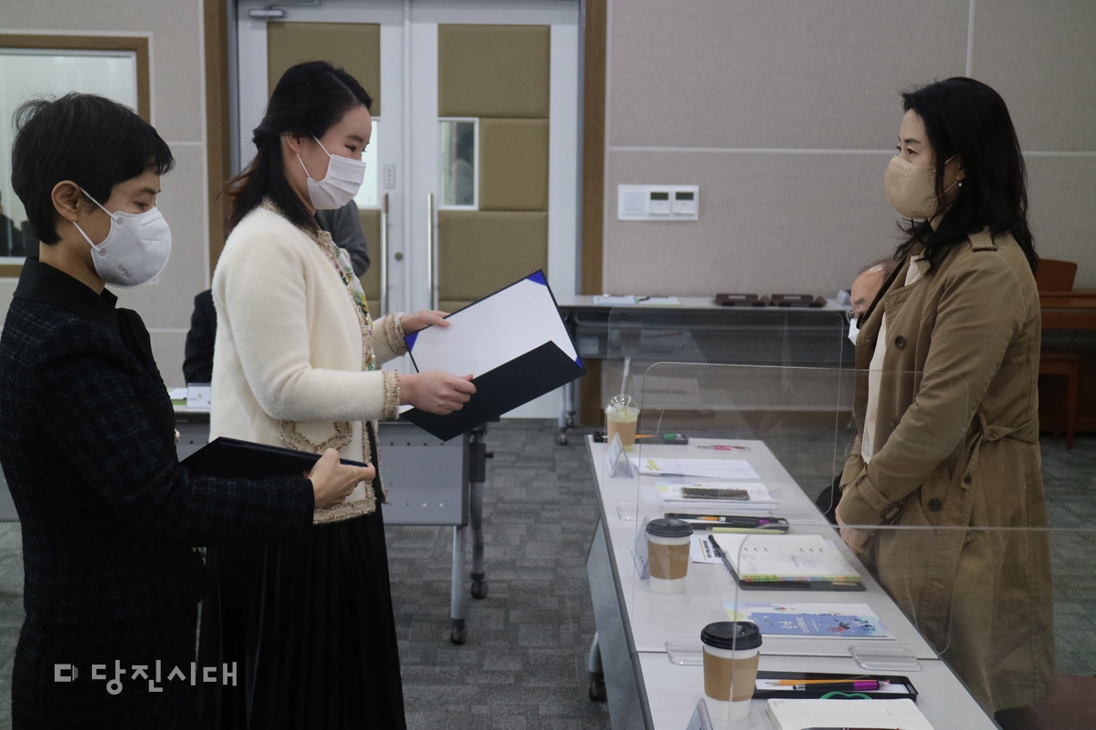 ▲ 송악청소년문화의집이 2022년 송악청소년방과후아카데미 지원협의회 1차 회의를 지난 23일 진행했다.