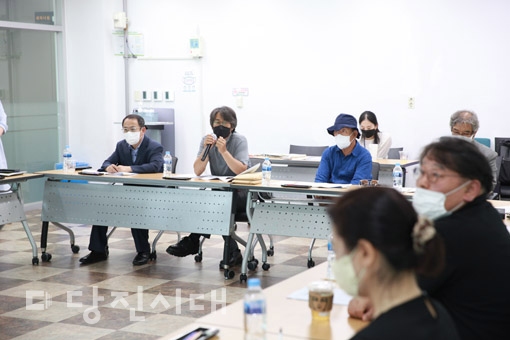 ▲ 지난 16일 2022 당진문화도시 제7차 워크숍이 당진문화예술학교에서 열렸다.