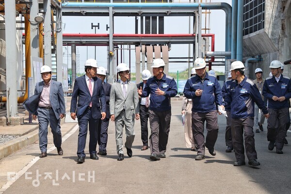 현대제철 현장 방문