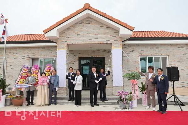 고대면 옥현2리 마을회관·경로당 준공식이 지난 20일에 열렸다.