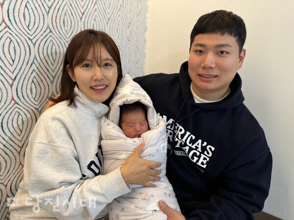 손혜원, 김서안, 김동준 가족