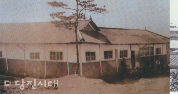 일제강점기 때 신평양조장 (사진 = 신평면지)