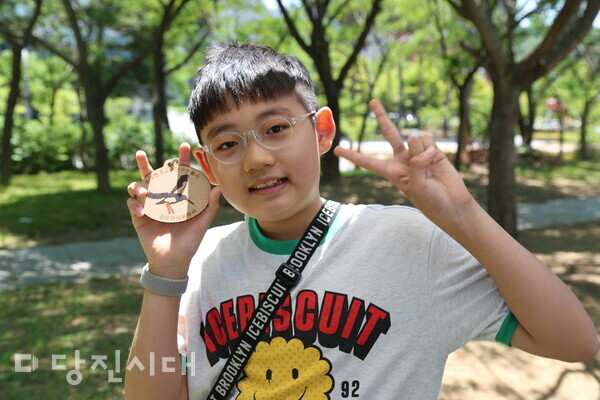 행사장에서 만난 학생