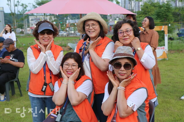 당진3동주민자치회 위원들