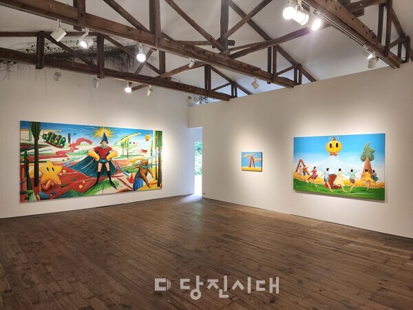 아미미술관에서 현대미술의 경향을 읽어보는 기획전, 이 오는 10월 22일까지 진행된다.