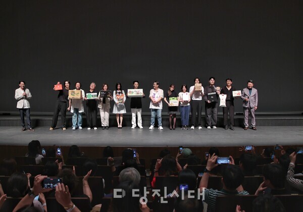 지난 16일 당진문예의전당에서 MBC 드라마 '백설공주에게 죽음을' 특별시사회가 열렸다.