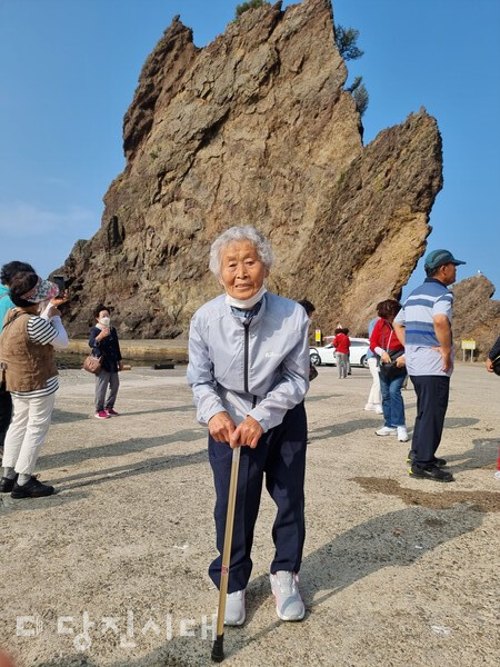 독도, 울릉도 여행 시 감동적인 일화를 만들어준 주인공 송애자 할머니