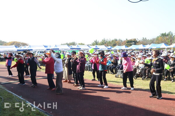 지난달 31일 (재)송악읍개발위원회가 ‘제2회 송악읍 사랑해 효 축제’를 기지시줄다리기박물관 운동장에서 개최했다.