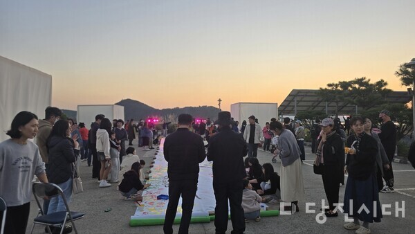 ‘페슬라이트(Feslight)’가 고대면 당진포리에 위치한 당나루물꽃승마마을에서 지난 2일 열렸다.