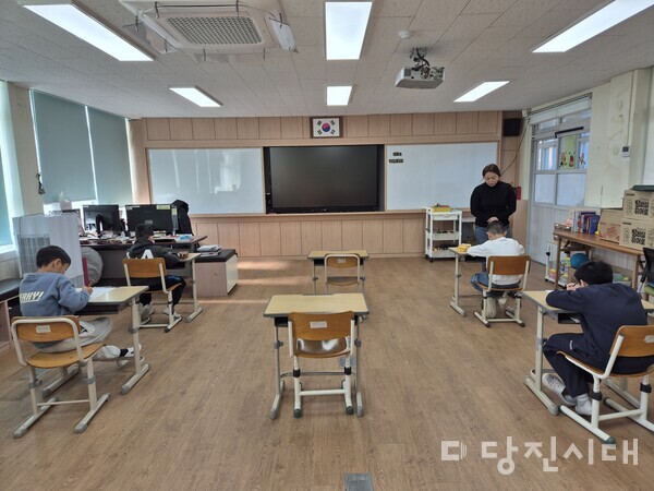 합도초등학교는 누리반(합도초등학교 한국어학급)에서 2학기 원적학급 복귀 평가를 지난달 24일 실시했다.