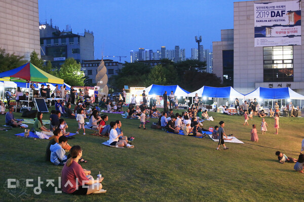 지난 2023년에 당진 생활음악협회가 주최한 금요음악회 모습(사진 출처 : 장재광)