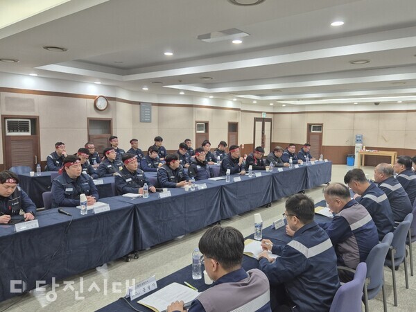 다시 협상이 진행됐지만 6분 만에 결렬됐다. (=당진하이스코지회 제공)