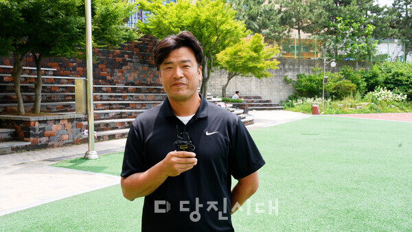 정다운 계성초 축구부 감독