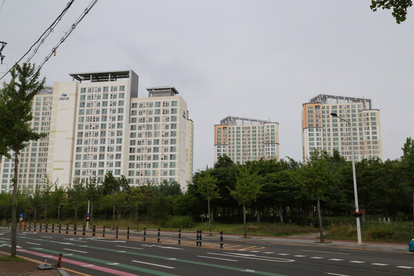 한국서부발전(주) 사원아파트 ‘새빛마을아파트’ 전경