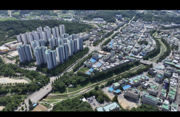 대덕3통 전경