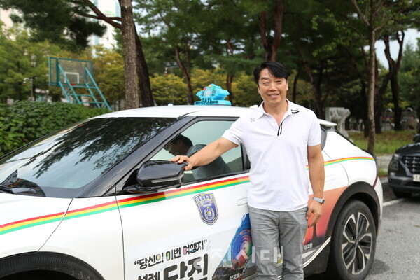 지난 2022년부터 당찬도움택시를 운행하고 있는 노종호 씨