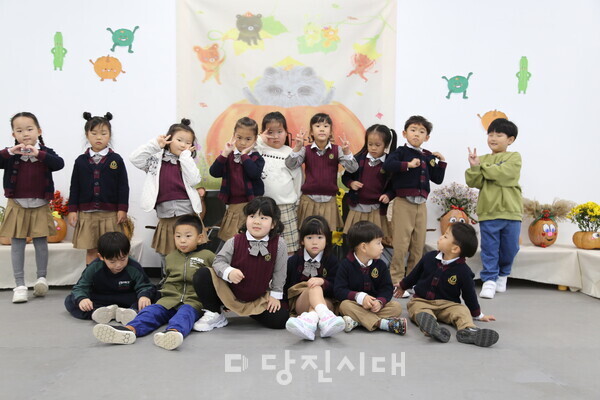 별숲어린이집 원아들 모습