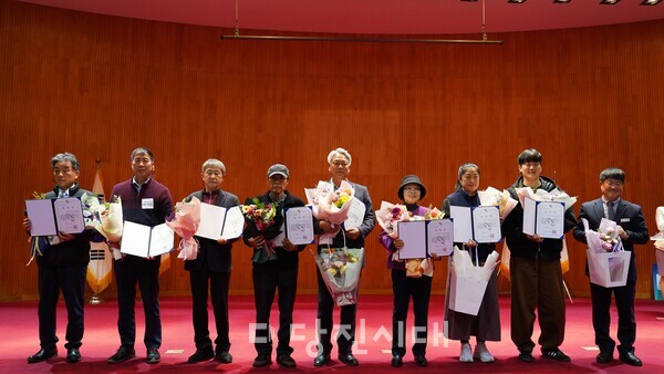 실적발표회 우수회원 표창