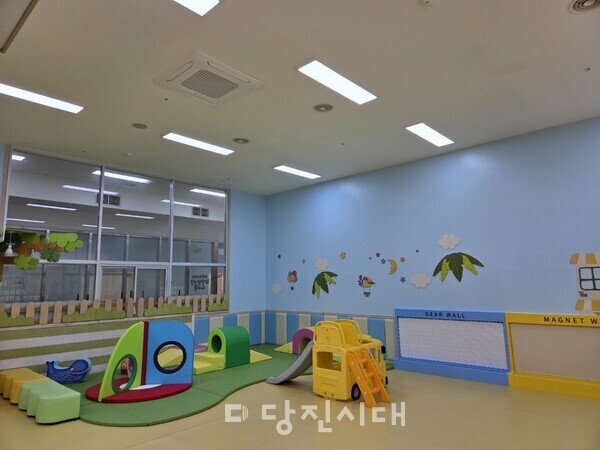 복구된 어시장공동육아나눔터 모습