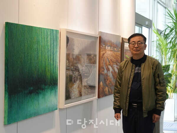 여해연 작가의 개인전이 4월 한달간 해오름갤러리에서 열리고 있다.