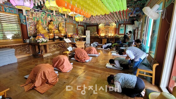 영탑사 봉축법요식(사진 제공 영탑사)
